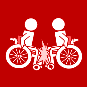 wheelchair collision